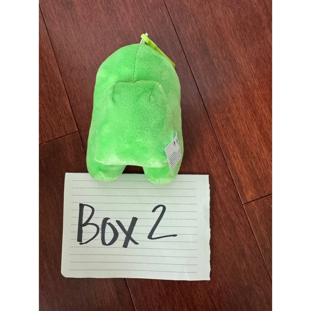 Among Us Cyclops Eye Green Plush Keychain 5 Inch Backpack Clip Monster Crewmate